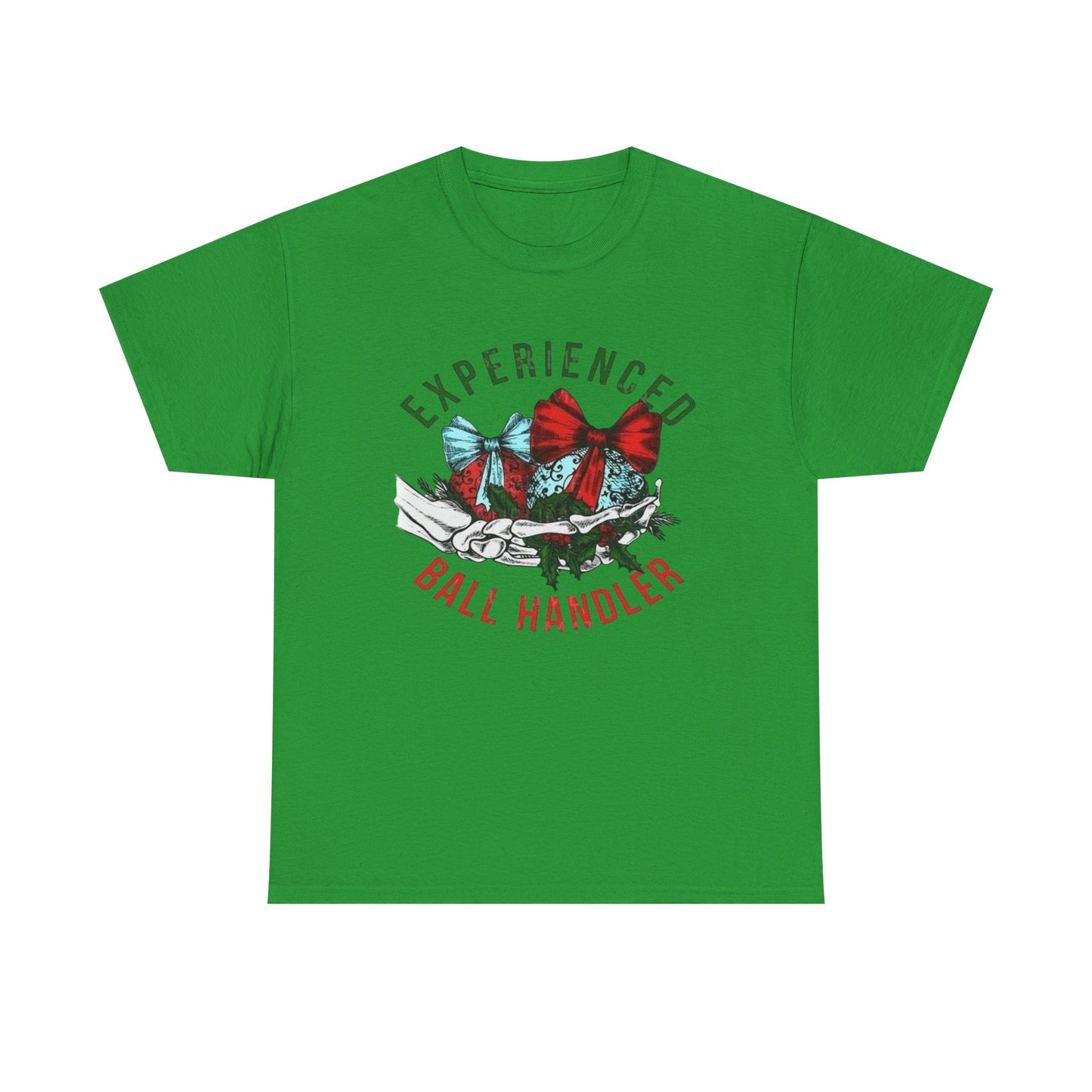 Experienced Ball Handler Christmas Graphic T Shirt Unisex NEW Heavy Cotton Tee