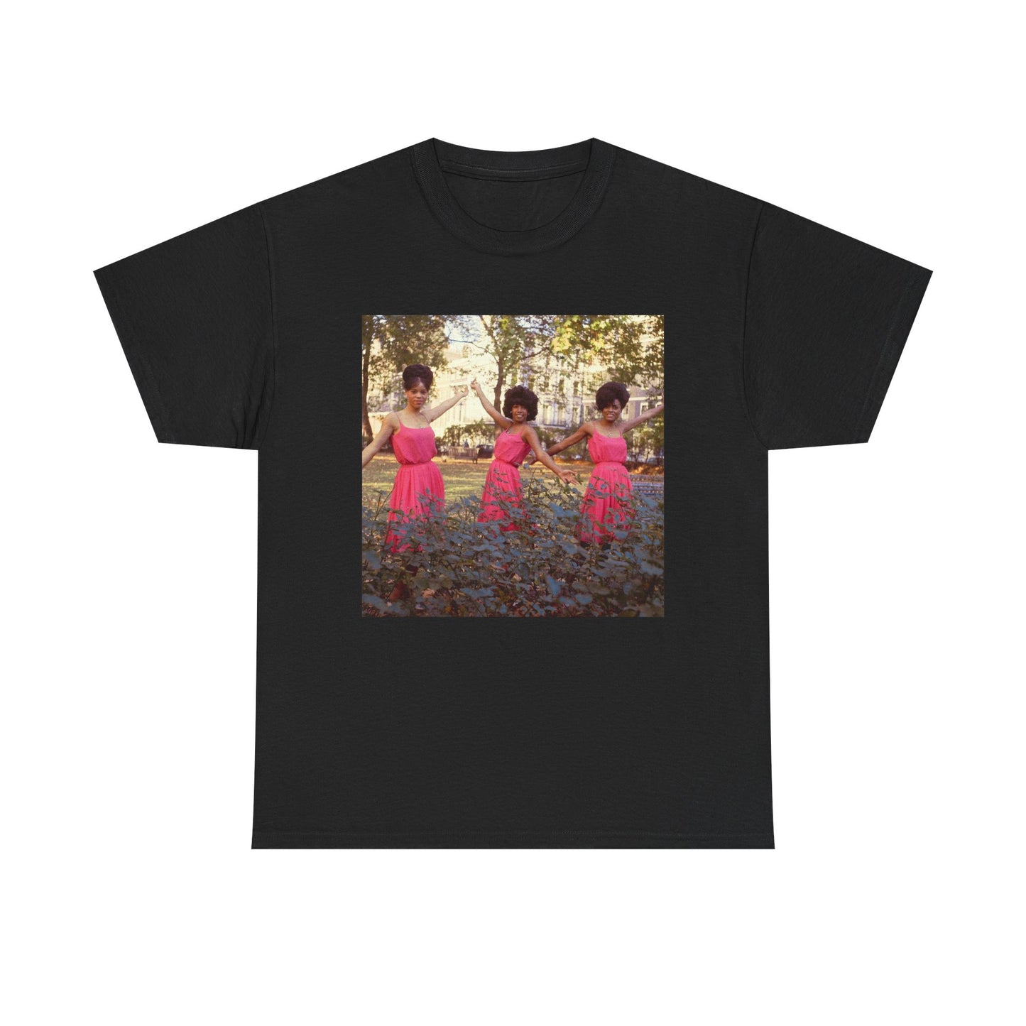 The Supremes Tshirt Vintage Diana Ross Retro Poster Unisex Heavy Cotton Tee 70s