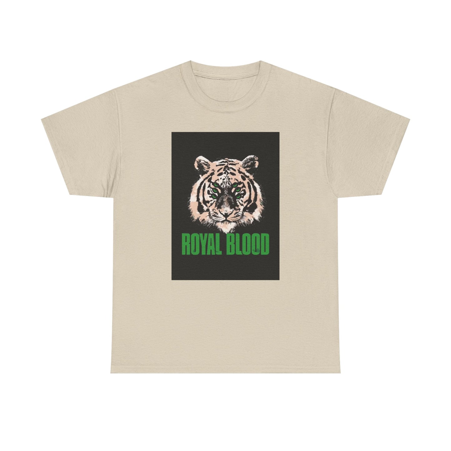 Royal Blood Tshirt Rock band Graphic Tiger Unisex Heavy Cotton Tee Vintage art