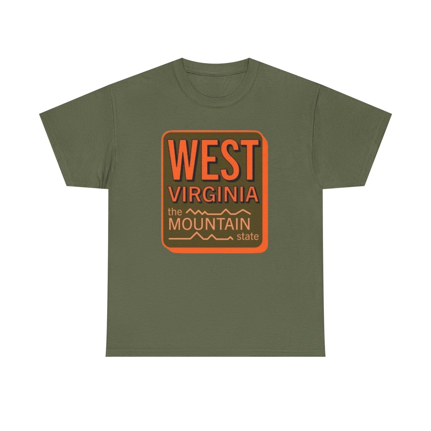 West Virginia Graphic T Shirt ADULT NEW Unisex Heavy Cotton Tee