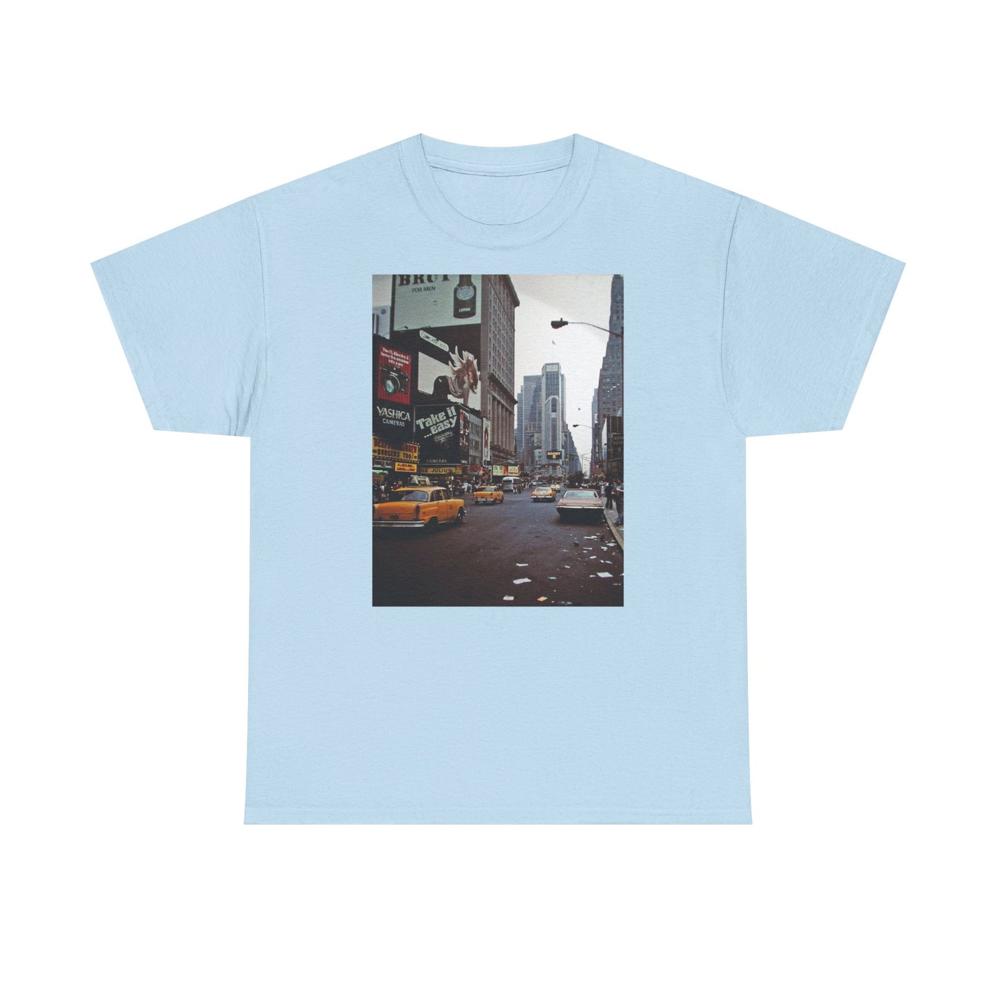 New York retro vintage supreme style Heavy Cotton Tee