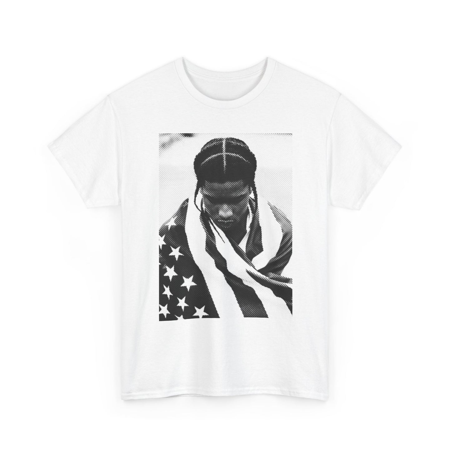 ASAP Rocky Graphic T Shirt Vintage Album Poster Retro Unisex Heavy Cotton Tee