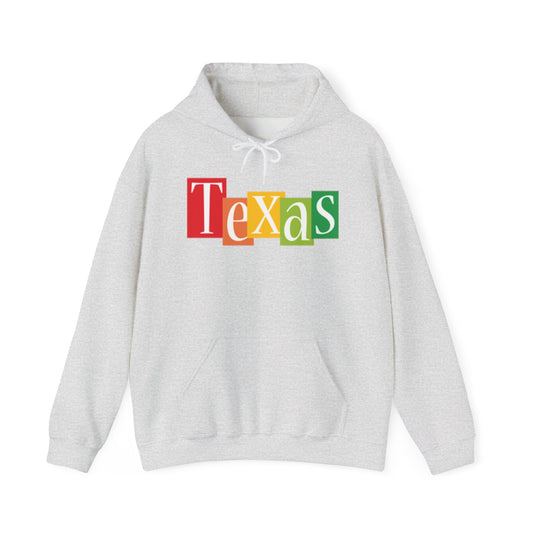 Texas GRAPHIC State BRAND NEW Unisex Heavy Blend™ Hooded Sweatshirt