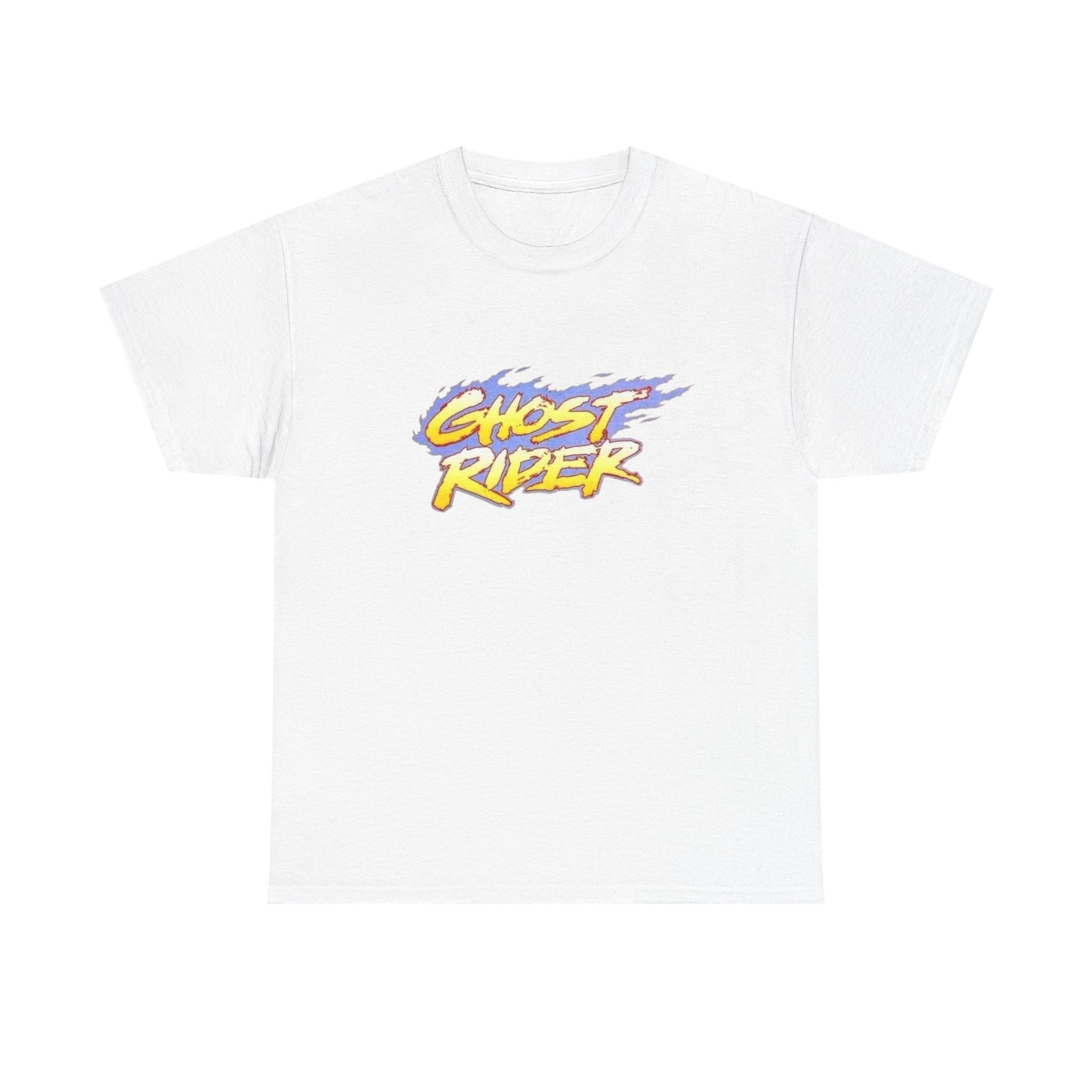 Ghost Rider Vintage Graphic T-Shirt Unisex Heavy Cotton Tee Gift NEW