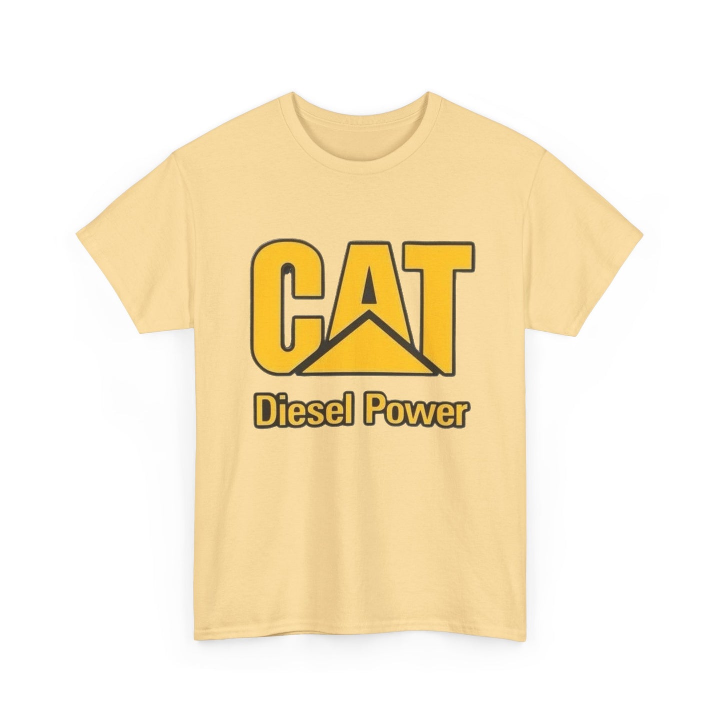 CAT Diesel Power Equipment Graphic T Shirt Unisex Heavy Cotton Tee NEW