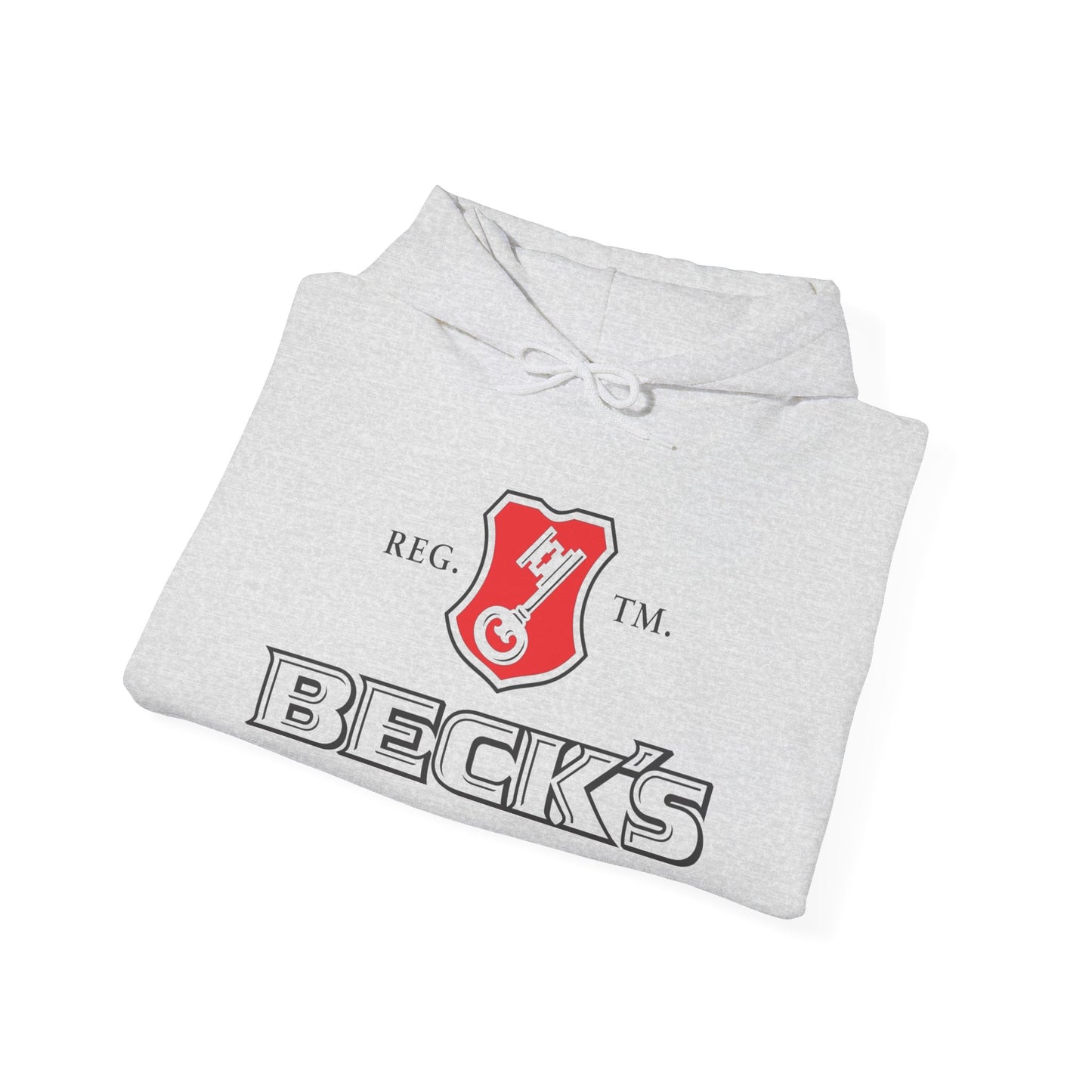 Becks Beer Retro Graphic Hoodie Unisex Heavy Blend™ Hooded Sweatshirt