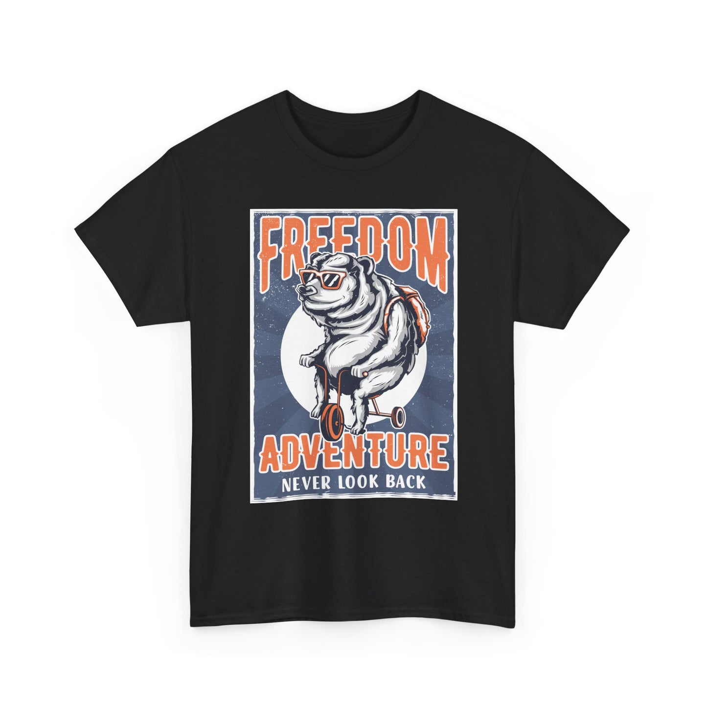 Freedom Adventure Graphic T Shirt Adult NEW Unisex Heavy Cotton Tee