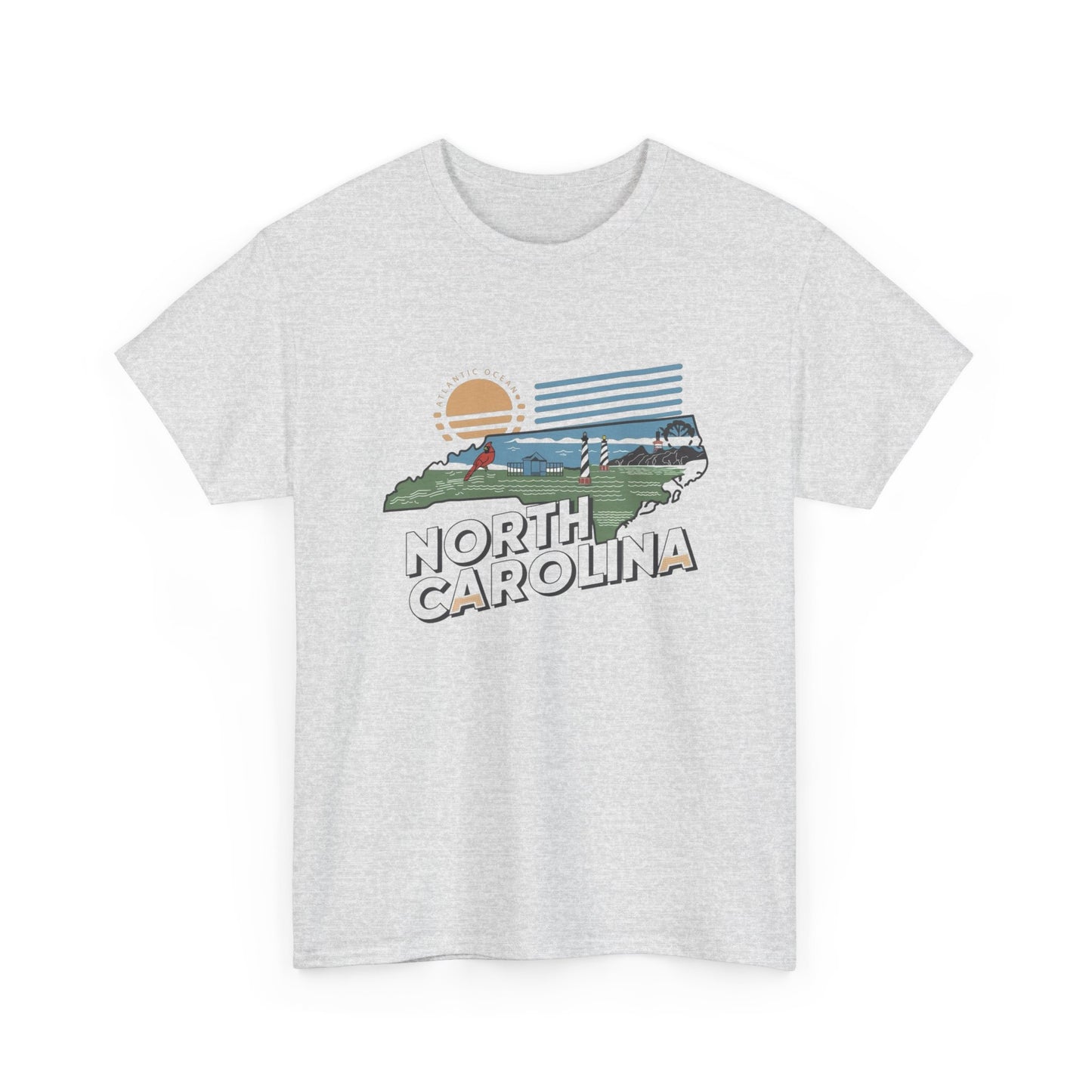 North Carolina USA Graphic T Shirt NEW Adult Tee