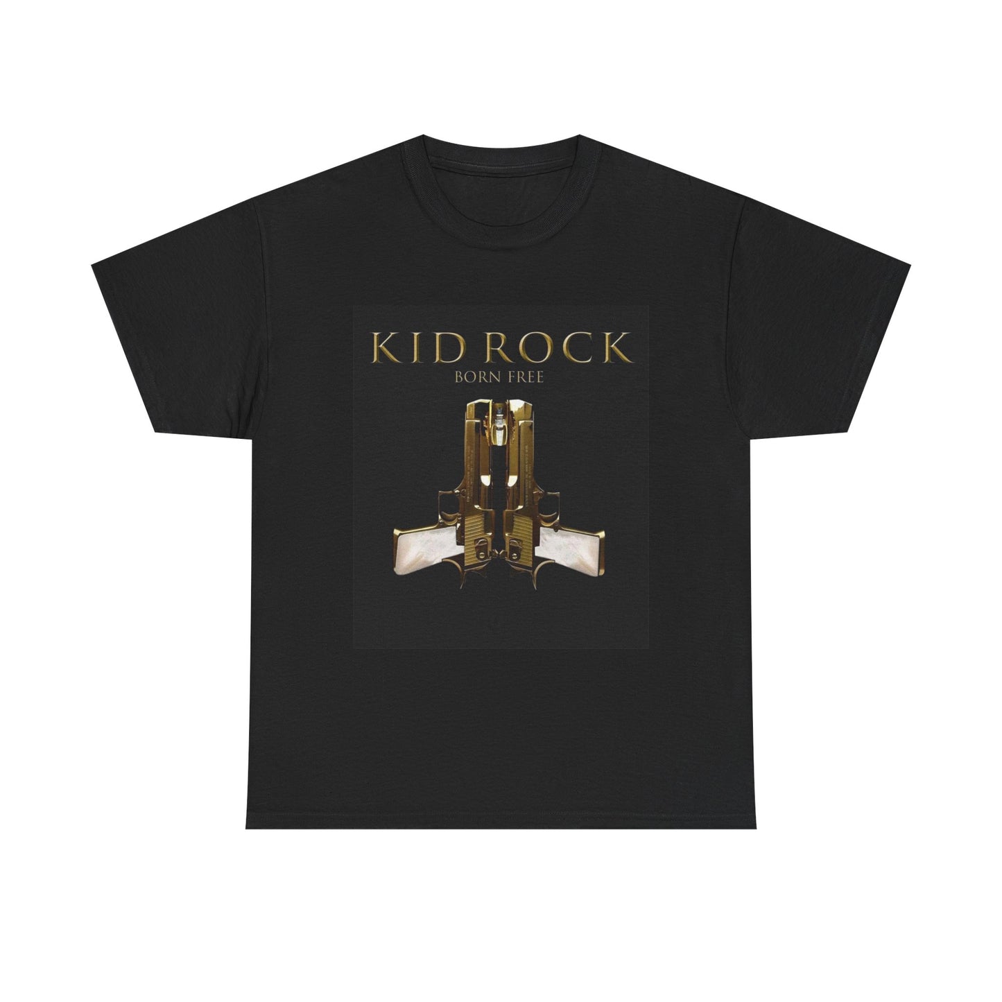 Kid Rock Tshirt Country Rock Tennessee Desert Eagles Unisex Heavy Cotton Tee