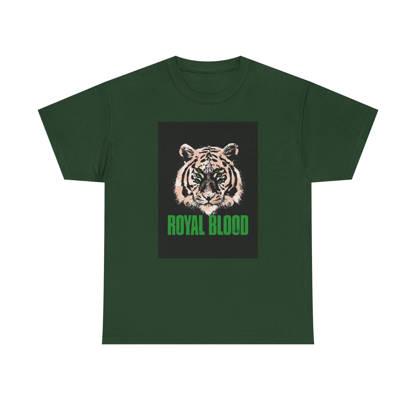 Royal Blood Tshirt Rock band Graphic Tiger Unisex Heavy Cotton Tee Vintage art