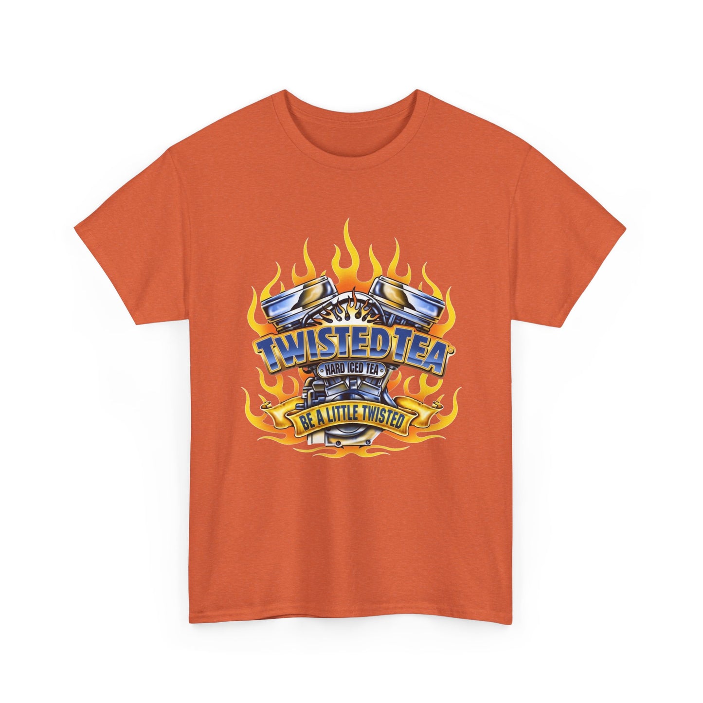 Twisted Tea Hard Graphic T Shirt Unisex Heavy Cotton Tee NEW