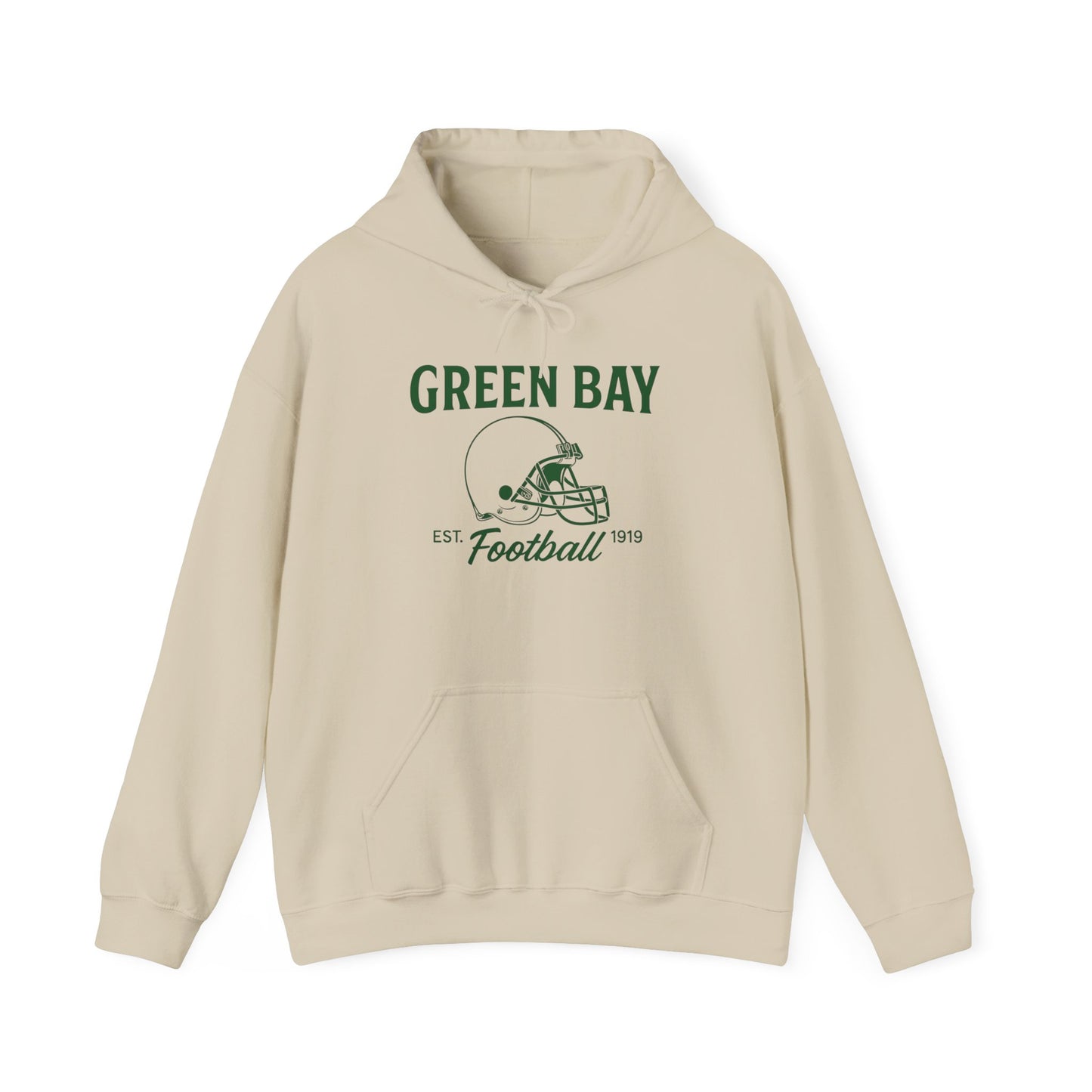 Green Bay Football Graphic Hoodie Unisex Heavy Blend™ Hooded Sweatshirt