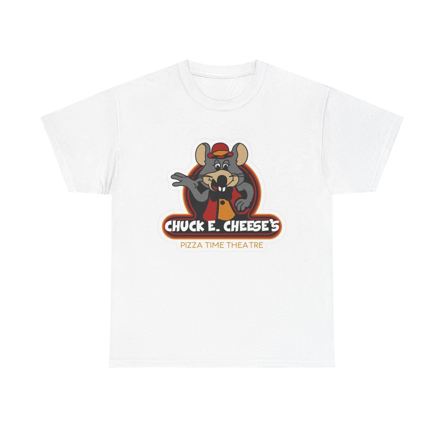 Chuck E Cheese Vintage 90's Kids Graphic T Shirt NEW Unisex Heavy Cotton Tee