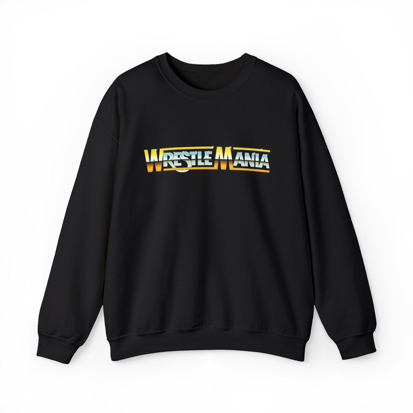 WrestleMania Vintage Graphic Sweater Men's Adult Crewneck Sweatshirt