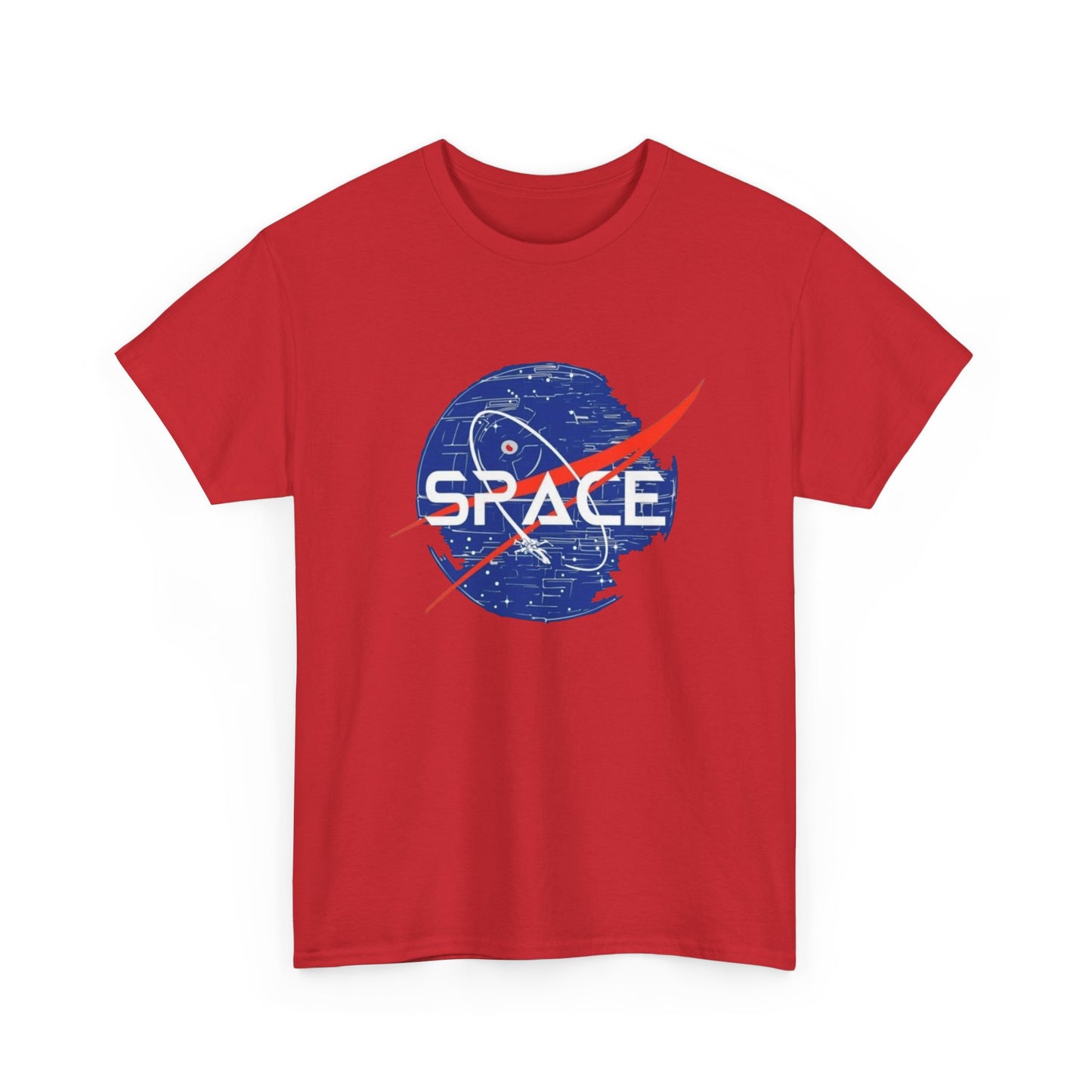 Space Graphic T Shirt Unisex Heavy Cotton Tee