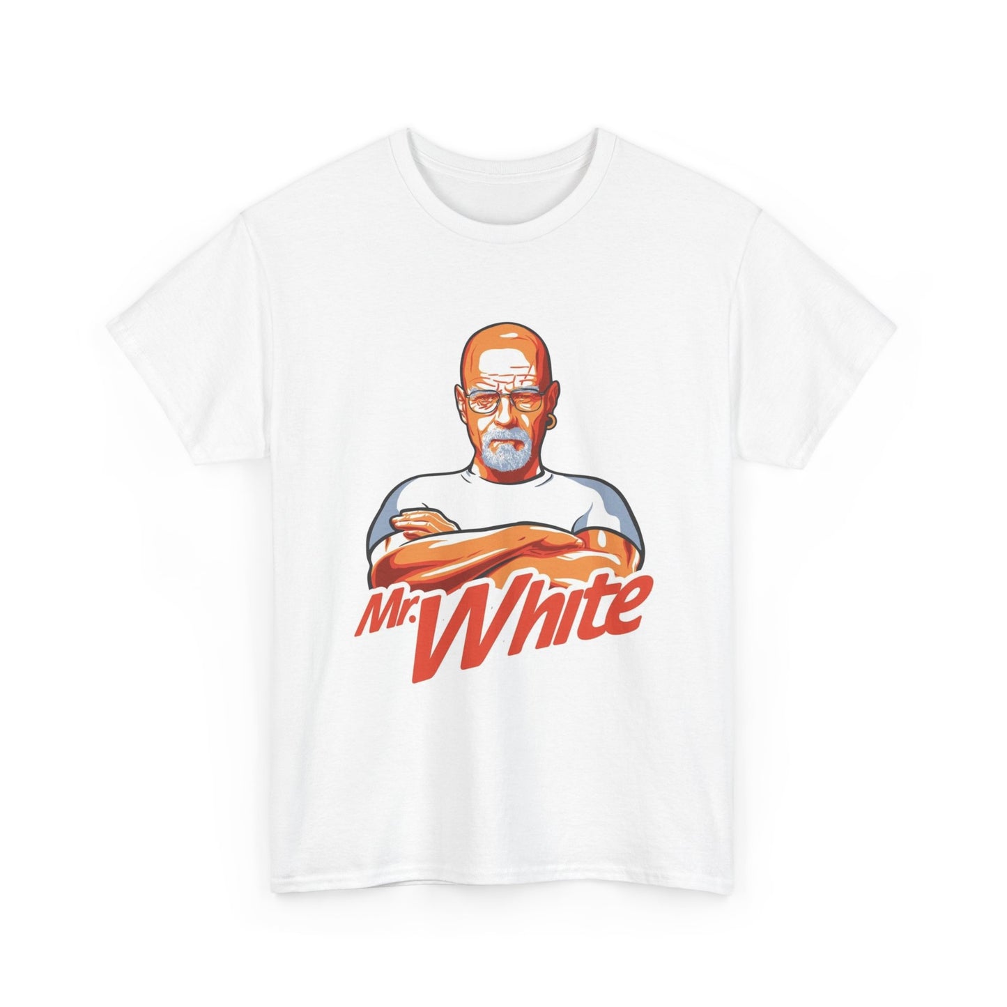 Mr White Funny Comedy Graphic T Shirt Unisex Heavy Cotton Tee