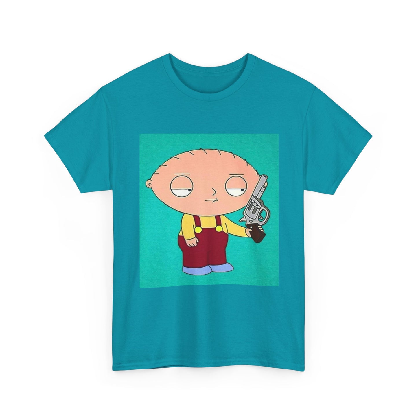 Family Guy Tshirt Funny Stewie Retro Graphic Tv Series Unisex Heavy Cotton Tee