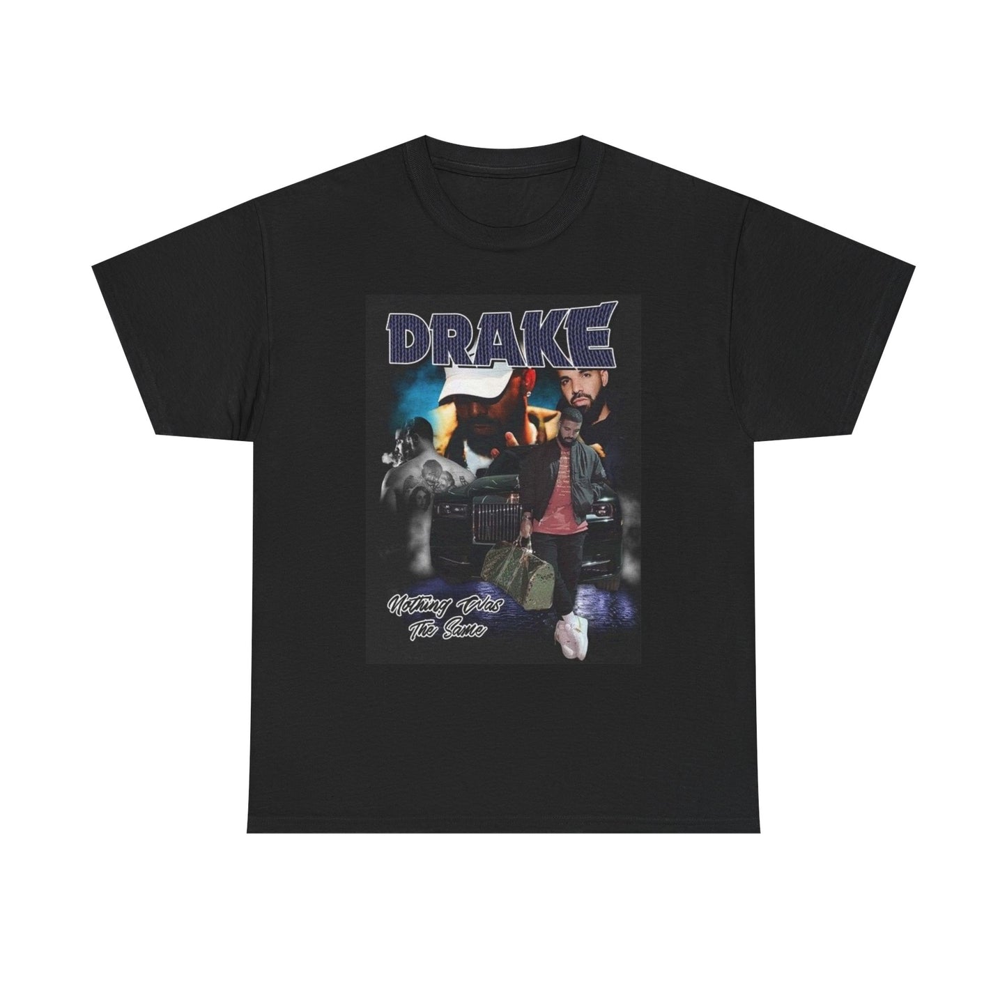 Drake Graphic T Shirt Vintage Rap Hip Hop Retro Unisex Heavy Cotton Tee