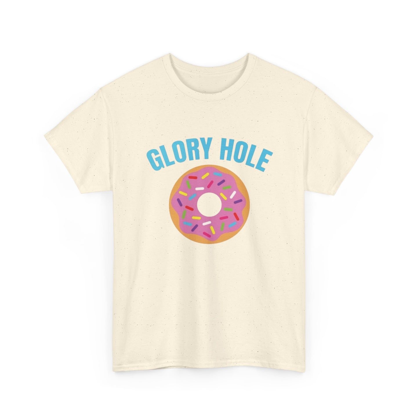 Glory Hole Donuts Funny Sex Jokes Graphic T Shirt Unisex Heavy Cotton Tee
