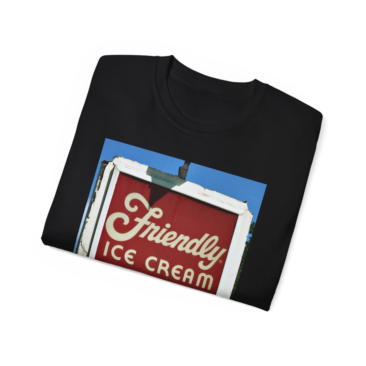 Friendlys ice cream T-shirt vintage New England restaurant chef Ultra Cotton Tee