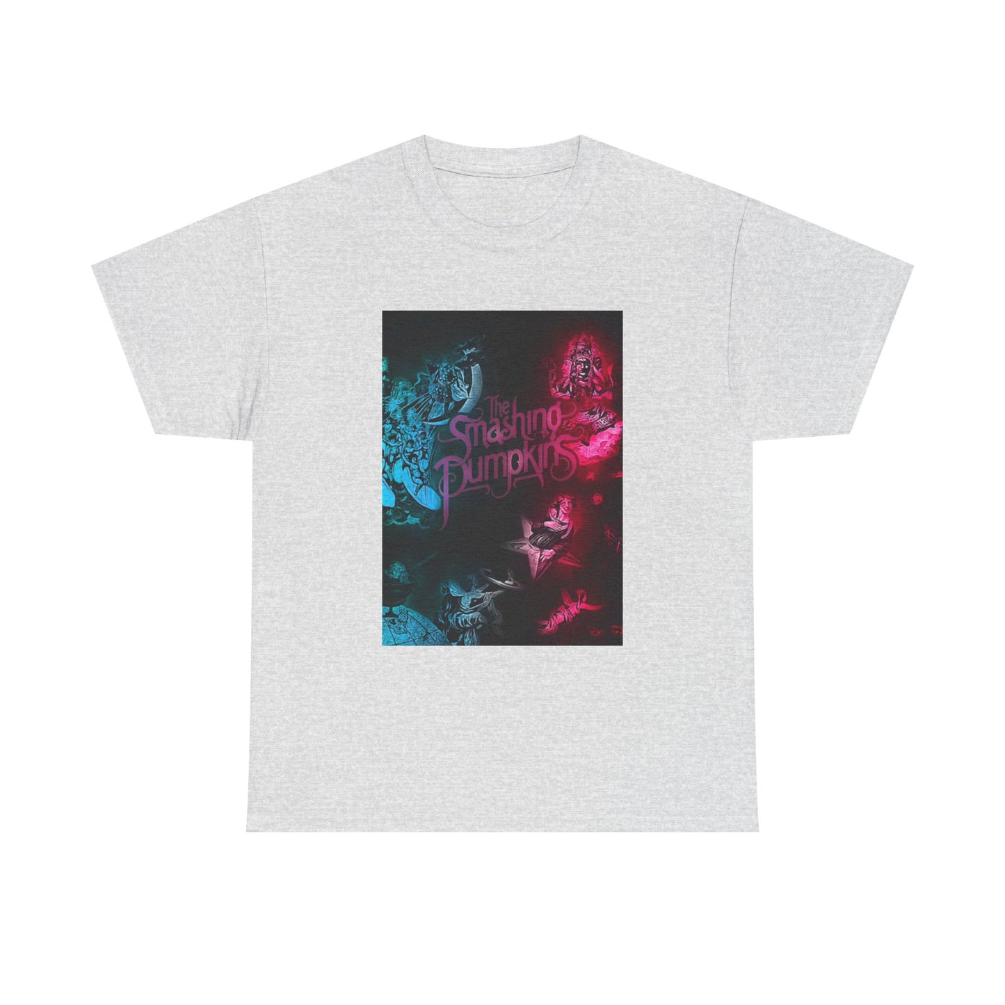 The Smashing Pumpkins Tshirt Vintage Merch Neon Unisex Heavy Cotton Tee