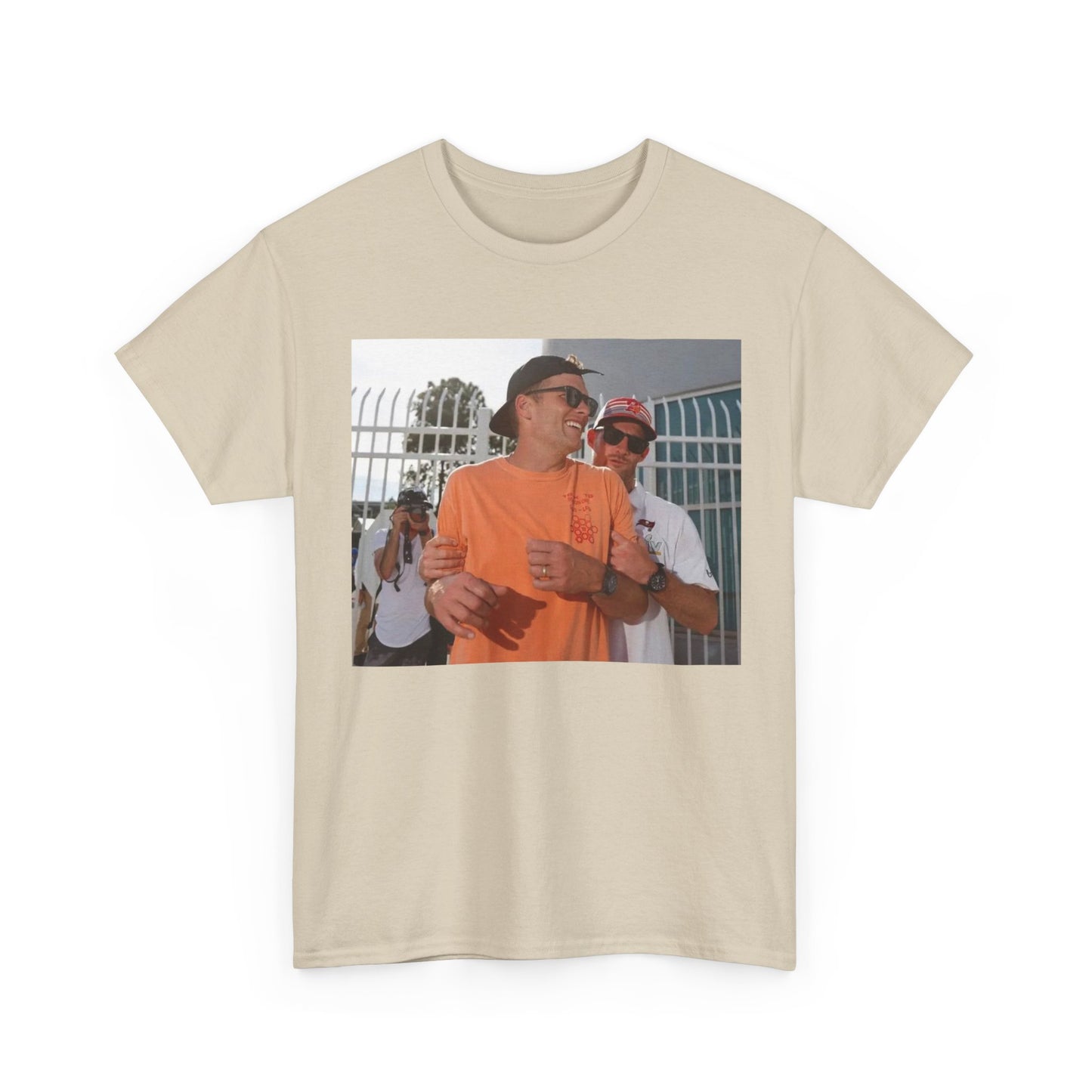 Tom Brady funny drunk T-shirt buccaneers Florida patriots Unisex Heavy Cotton