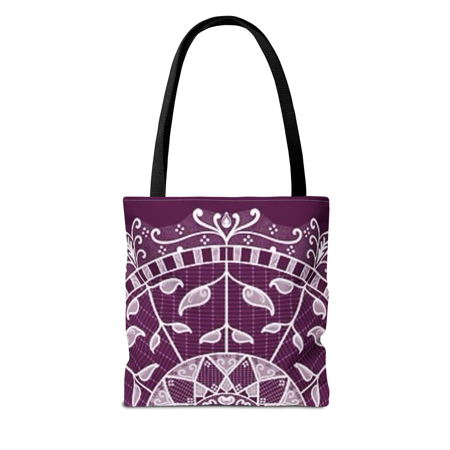 Purple And White Multi Color BRAND NEW MODERN Tote Bag (AOP)