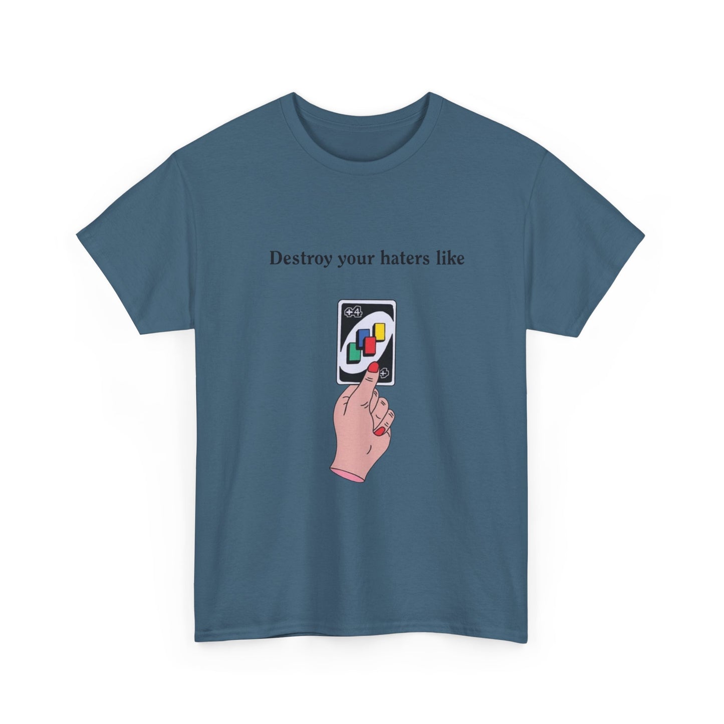 Destroy Your Haters Funny Game Night Graphic T Shirt Unisex Adults NEW