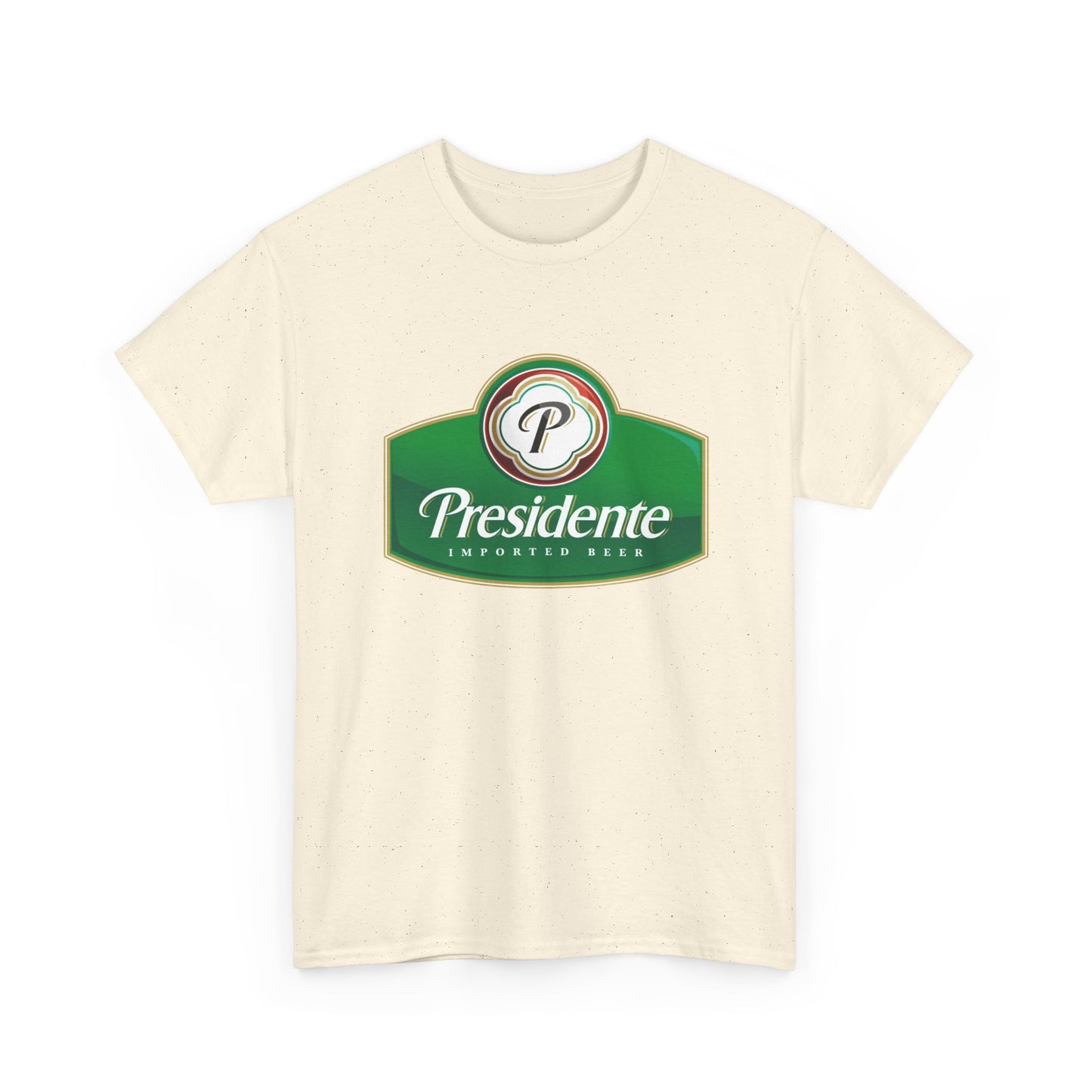 Presidente Beer Logo Shirt Retro Poster Unisex Heavy Cotton Tee