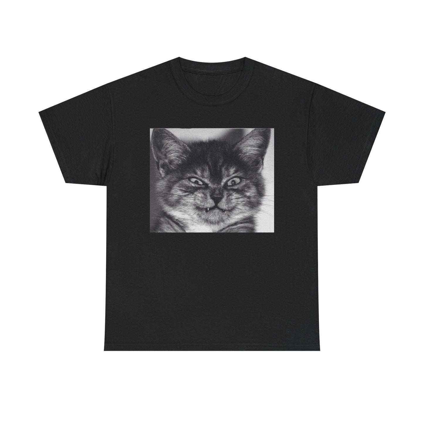 Funny Cat Face Graphic T Shirt Unisex BRAND NEW Cotton Tee