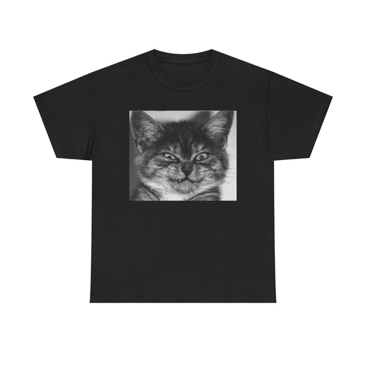 Funny Cat Face Graphic T Shirt Unisex BRAND NEW Cotton Tee