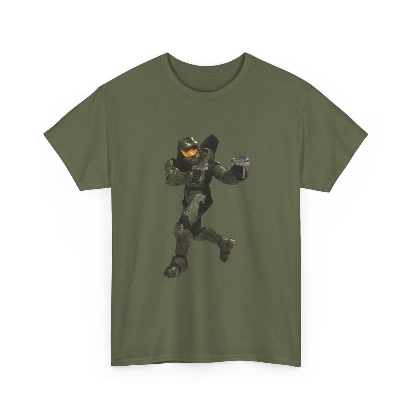 Halo master chief T-shirt Vintage Video Game Xbox Unisex Heavy Cotton Tee gaming