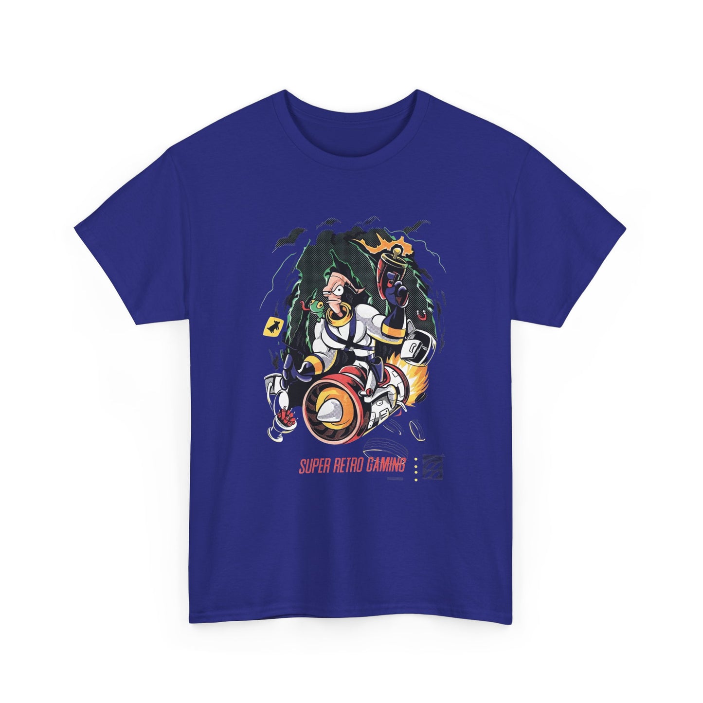 Earth Worm Jim Vintage Gaming Retro Graphic T Shirt NEW Unisex Heavy Cotton Tee