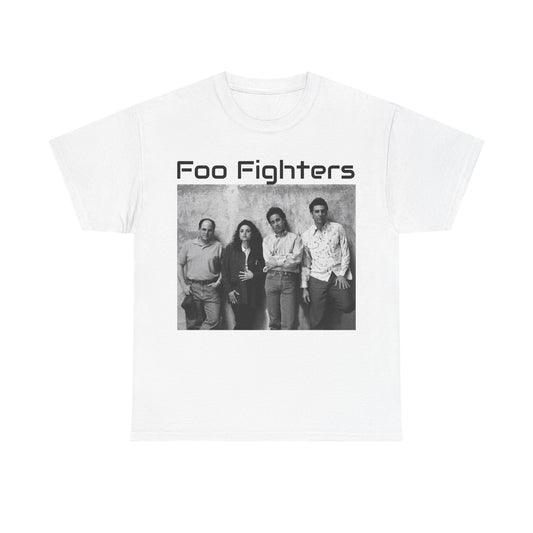 Foo fighters TShirt Seinfeld vintage New York funny band Unisex Heavy Cotton Tee