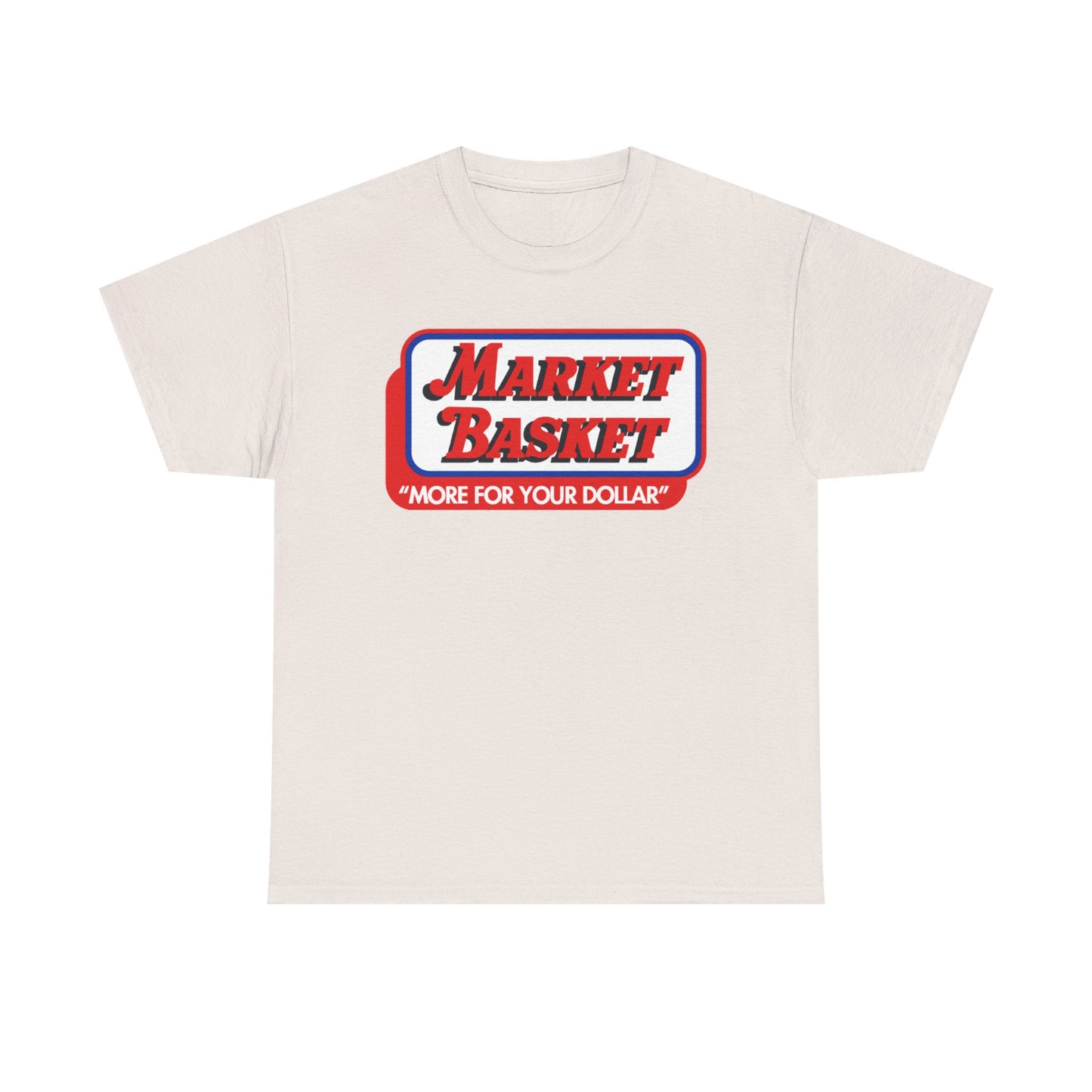 Boston vintage New England market basket patriots Heavy Cotton Tee