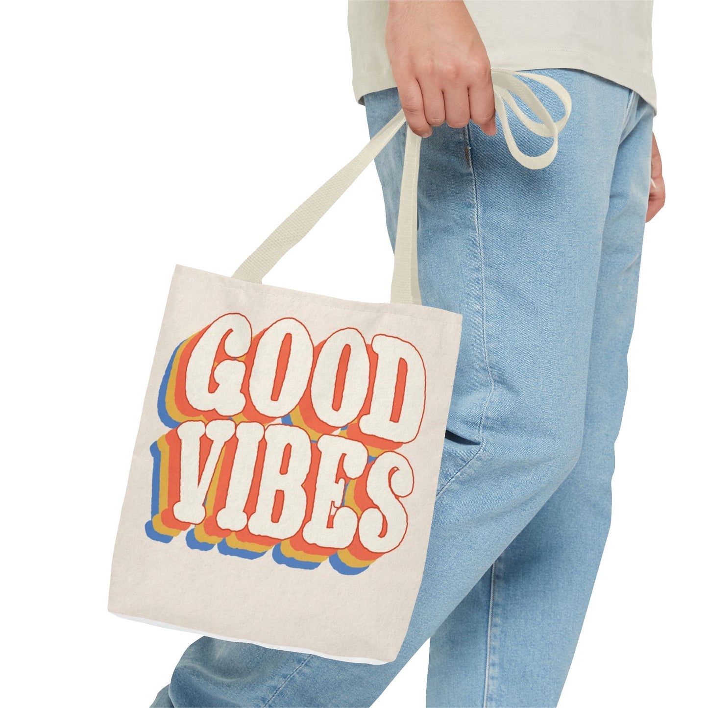 Good Vibes BRAND NEW Summer BEACH GEAR Tote Bag (AOP)
