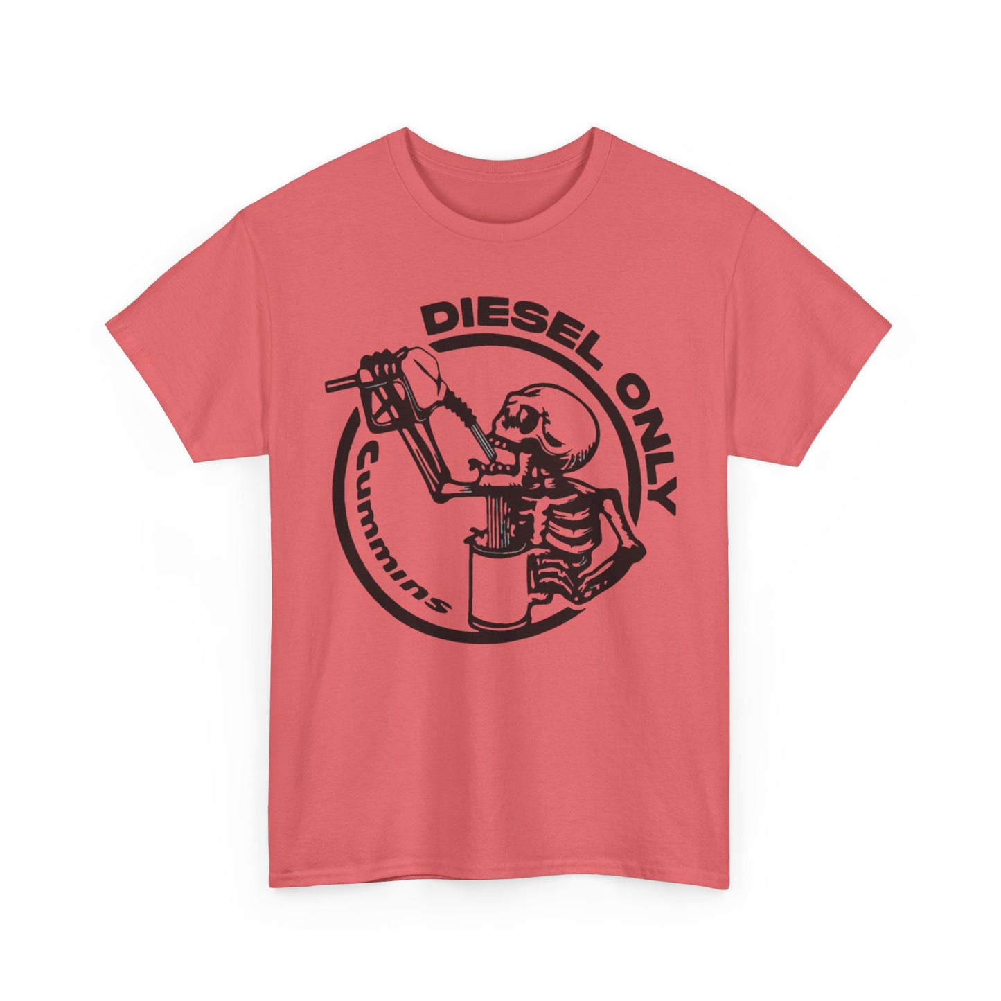 Diesel Only Cummins Graphic T Shirt Unisex Heavy Cotton Tee NEW