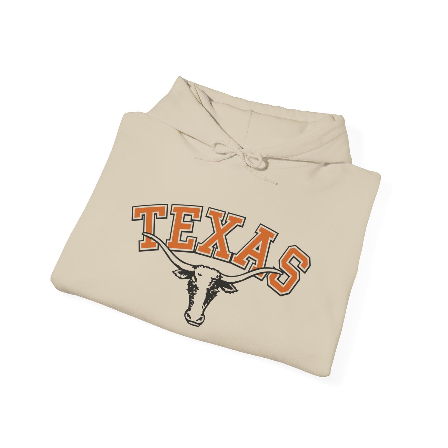 Texas Graphic Hoodie Foot ball Unisex Heavy Blend™ Hooded Sweatshirt