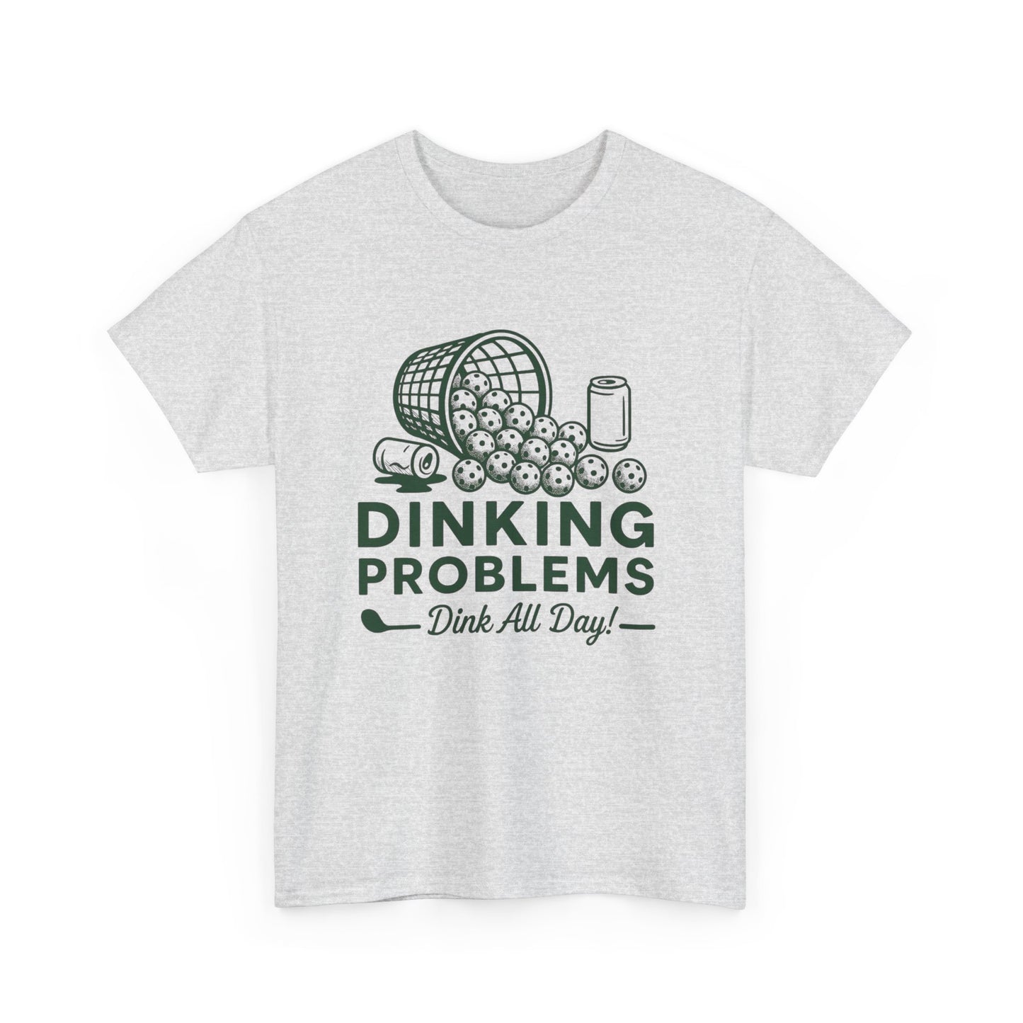 Pickle Ball Problems Graphic T Shirt Heavy Cotton Tee