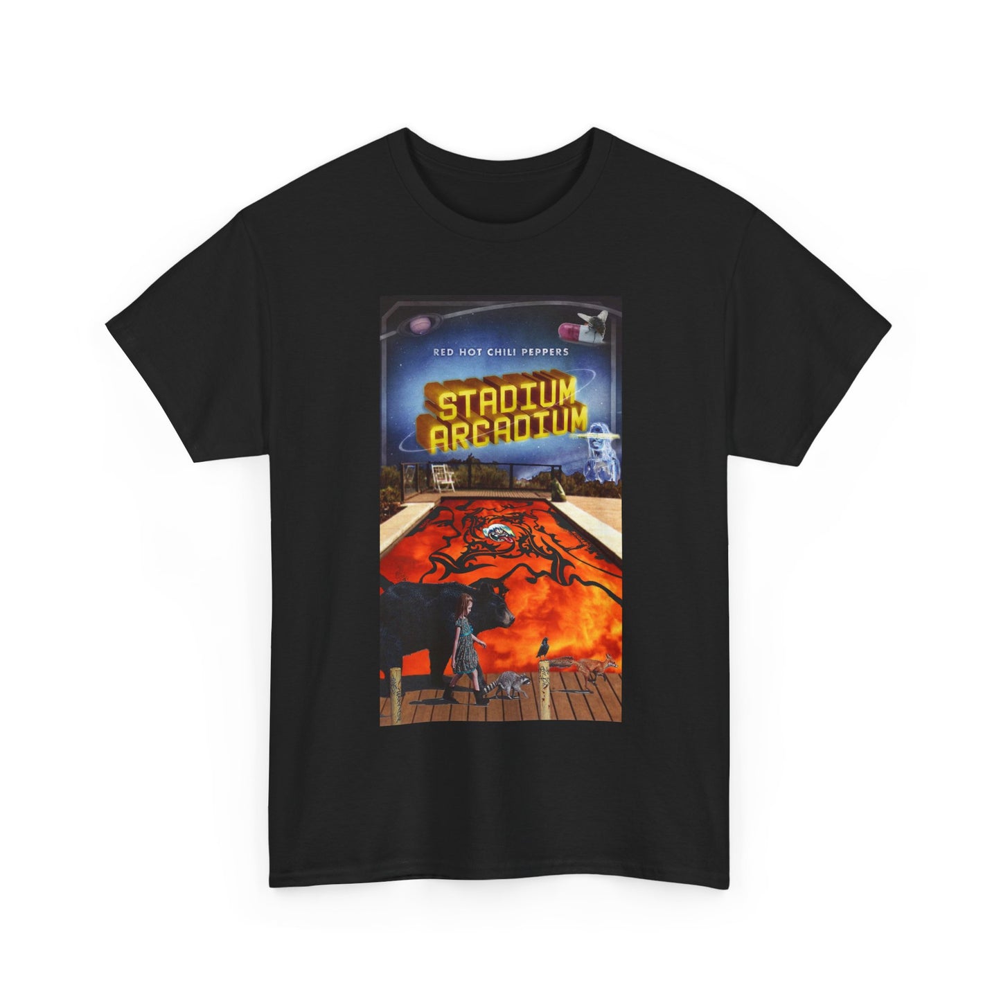 Red Hot Chili Peppers shirt vintage art I design California retro Unisex Heavy