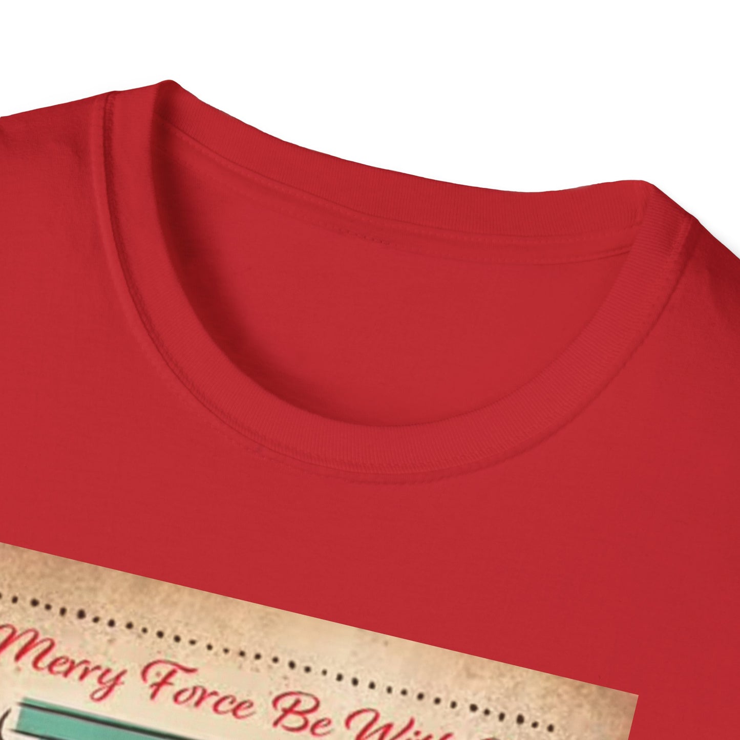 Merry Force Be With You Graphic T Shirt Vintage Star wars Christmas holidays