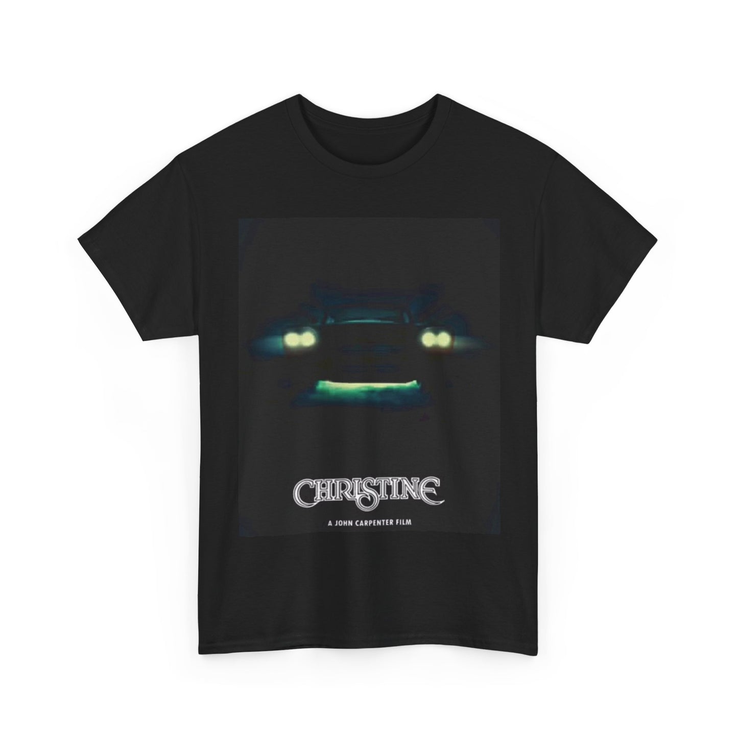 Christine T Shirt Vintage Movie Poster Horror Scary Unisex Heavy Cotton Tee