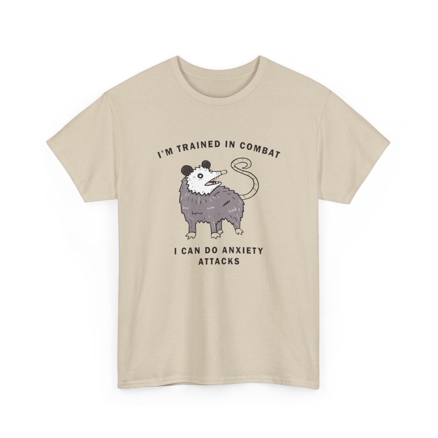 I Can Do Anxiety Attacks Funny Graphic T Shirt Unisex Heavy Cotton Tee