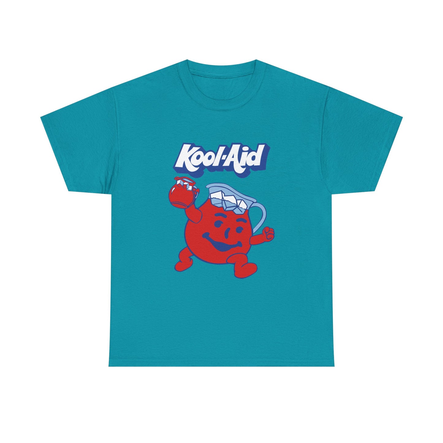 Kool Aid Shirt Funny Poster Retro 90s Nostalgic Logo Vintage Unisex Heavy Cotton