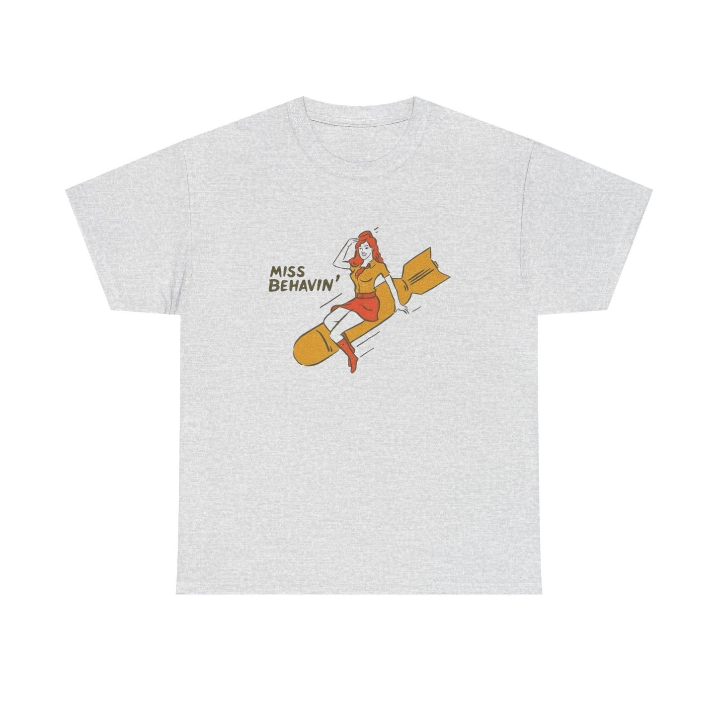 Miss Behaving Graphic T Shirt Adult NEW