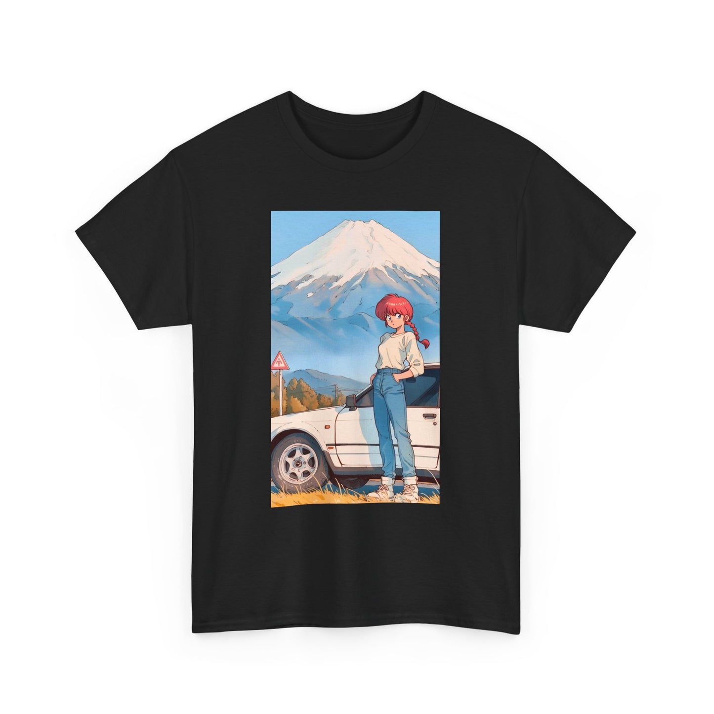Anime JDM Car Model Graphic T Shirt Unisex Heavy Cotton Tee Gift Vintage