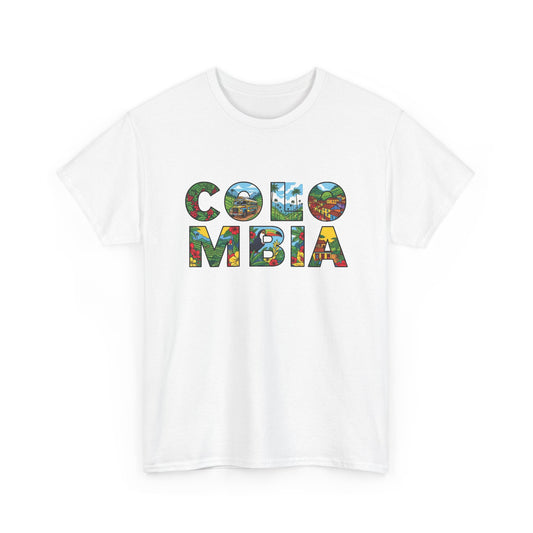 Columbia Graphic T Shirt Men's Travel Heavy Cotton Tee