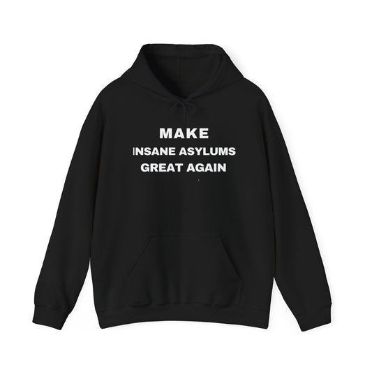 Make Insane Asylums Great Again Hoodie Unisex Heavy Blend™ Hooded Sweatshirt