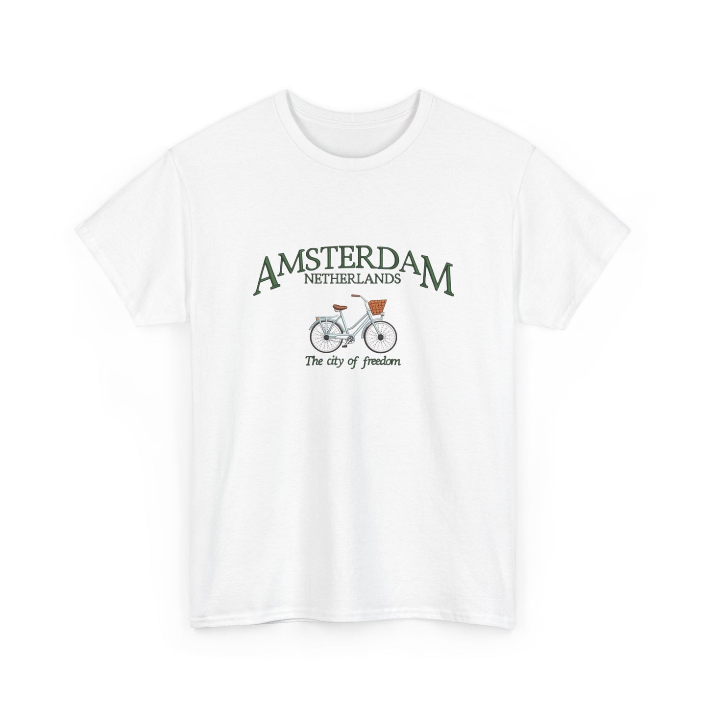 Amsterdam Netherlands Graphic T Shirt NEW Unisex Heavy Cotton Tee