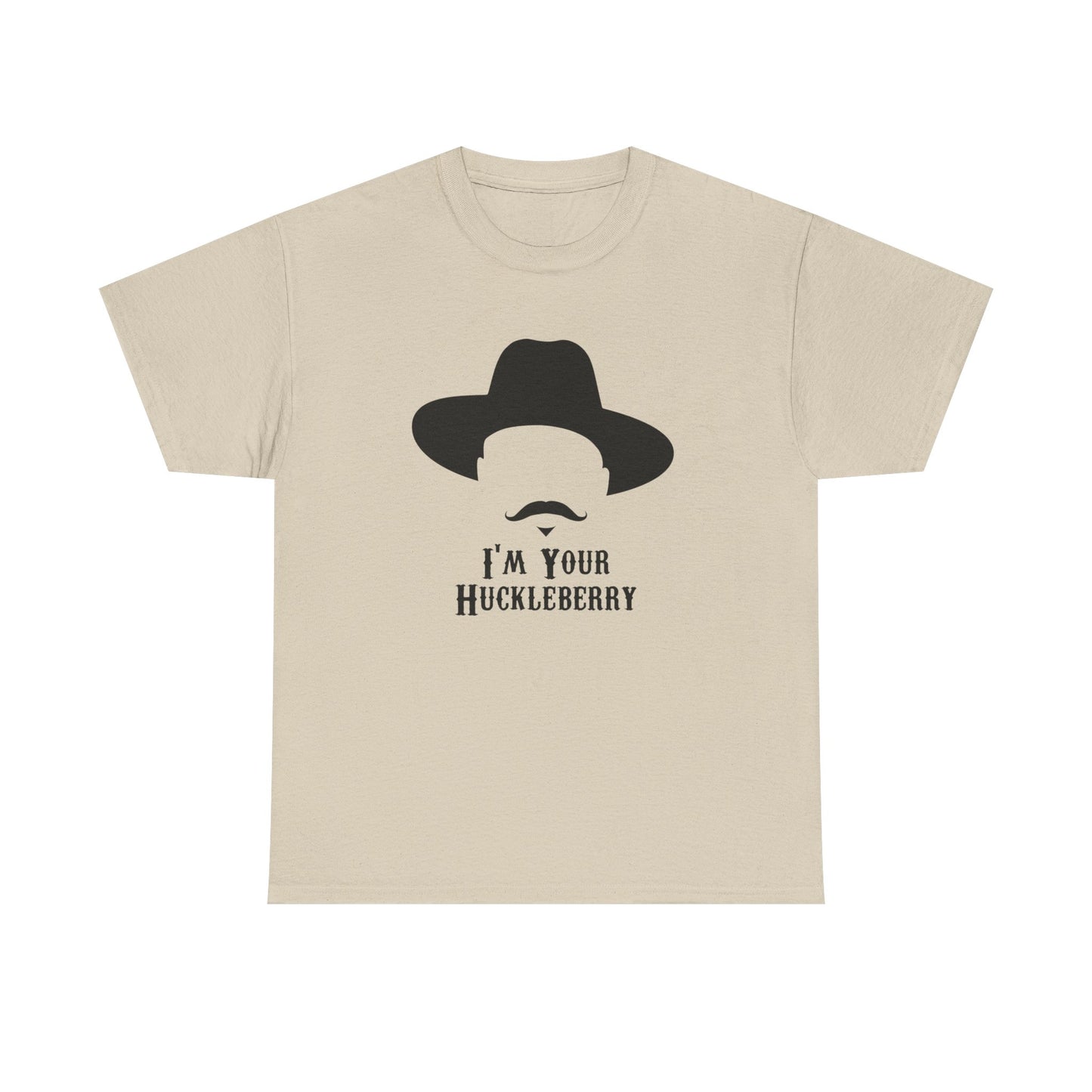 Doc Holiday Huckleberry Graphic T Shirt New Adult Tee Vintage